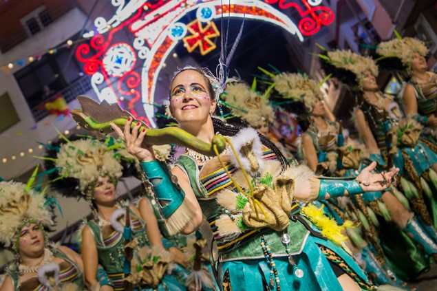 Celebración de las fiestas patronales de San Pedro Apóstol en la localidad de Rojales