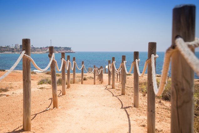 Paseo de la playa de Orihuela